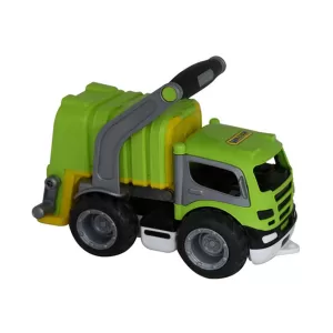 Боклукчийски камион с дръжка