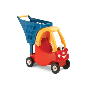 Детска количка за пазаруване Little Tikes, червена