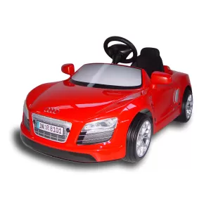 Детски автомобил с педали Audi R8 Spyder, червен