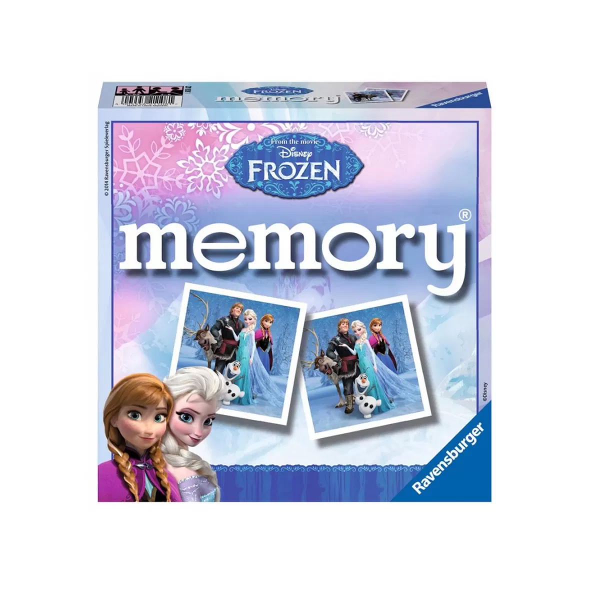 Игра Мемори карти 72 бр. Disney Замръзналото кралство