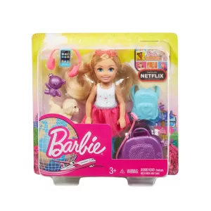 Кукла Barbie - Барби на път, кукла Челси