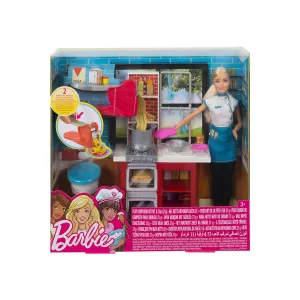 Кукла Barbie - Готвач на паста, с кухня