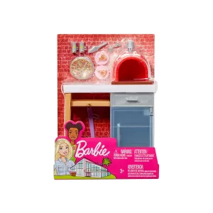 Кукла Barbie - Игрален комплект мебели за градината, асортимент