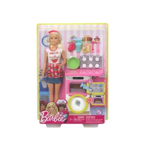 Кукла Barbie - Игрален комплект Шеф готвач