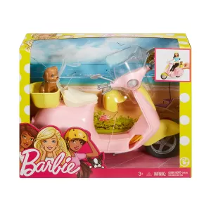 Кукла Barbie - Мотопед с кученце