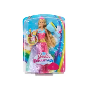 Кукла Barbie Принцеса с вълшебна четка за коса