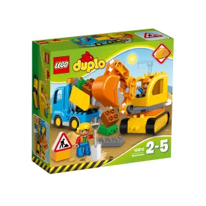 LEGO® DUPLO® 10812 - Камион и екскаватор с вериги