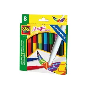 Магически маркери SES, 8 цвята