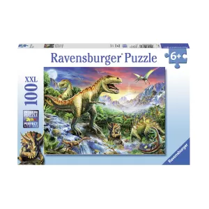 Пъзел Ravensburger 100 ел. - Ерата на динозаврите
