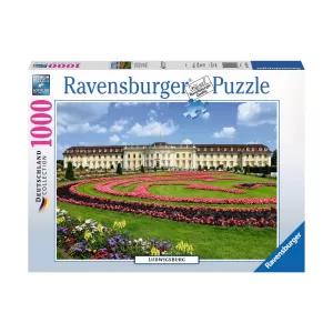 Пъзел Ravensburger 1000 ел. - Дворецът в Лудвигсбург, Германия