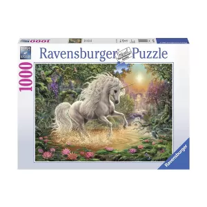 Пъзел Ravensburger 1000 ел. - Мистични еднорози