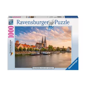 Пъзел Ravensburger 1000 ел. - Старият град, Регенсбург