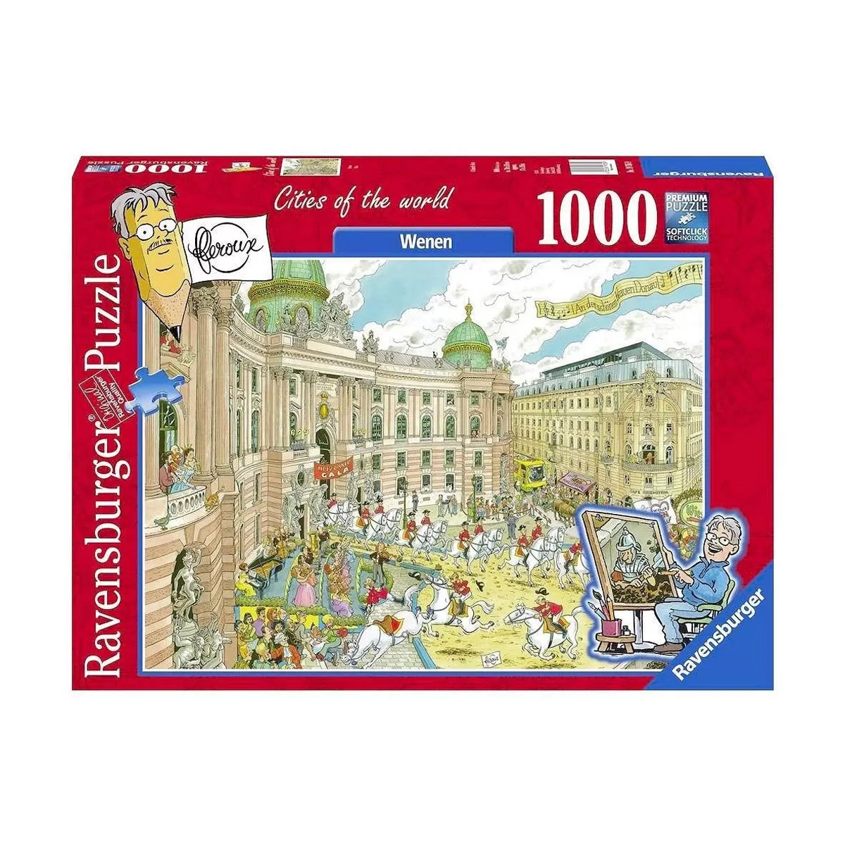 Пъзел Ravensburger 1000 ел. - Виена