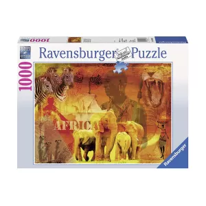 Пъзел Ravensburger 1000 ел. - Впечатления от Африка