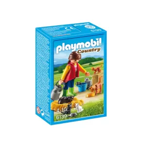 Playmobil - Жена с котки