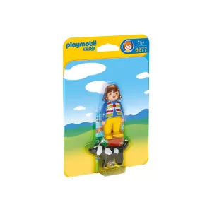 Playmobil - Жена с куче