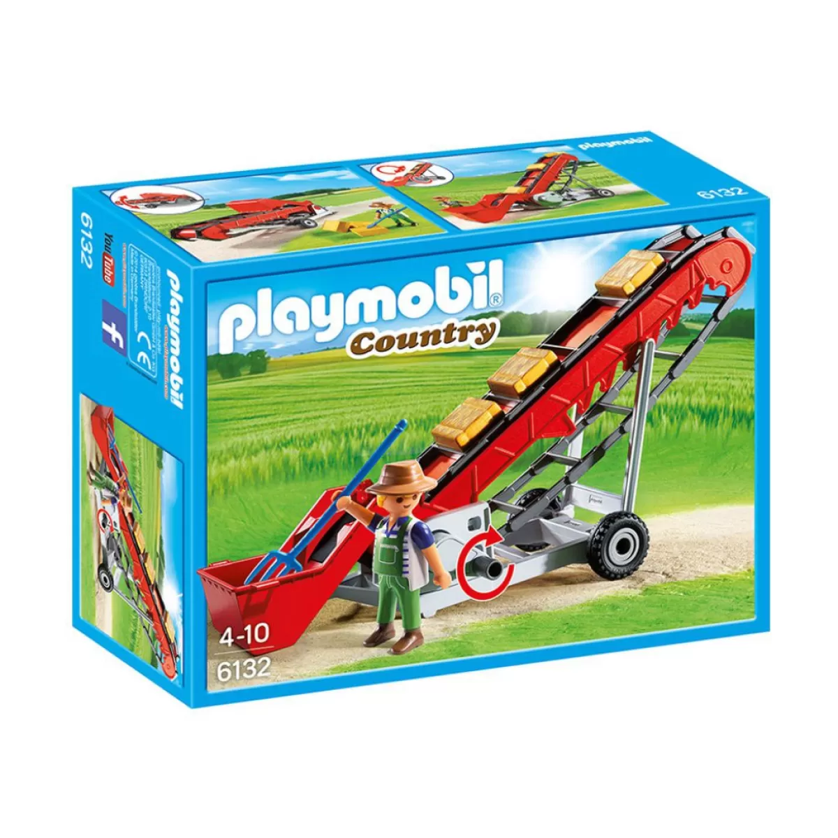 Playmobil - Конвейер за балиране на сено