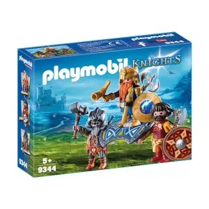 Playmobil - Крал на джуджетата с пазачи