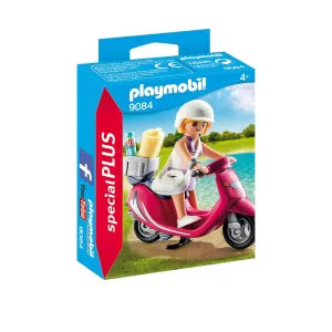 Playmobil - Момиче с мотопед