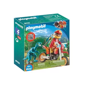 Playmobil - Мотор с динозавър