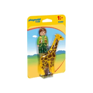 Playmobil - Пазач с жираф