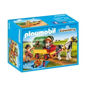 Playmobil - Пикник с пони вагон