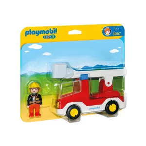 Playmobil - Пожарникарски камион със стълба