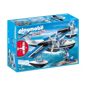 Playmobil - Полицейски самолет за вода