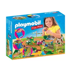 Playmobil - Преносим комплект Пони разходка