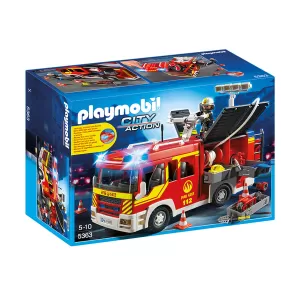 Playmobil - Противопожарна кола със светлини и звук