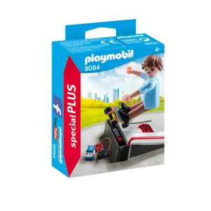 Playmobil - Скейтбордист с рампа
