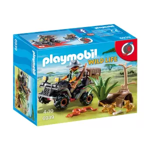 Playmobil - Зъл изследовател с АТВ