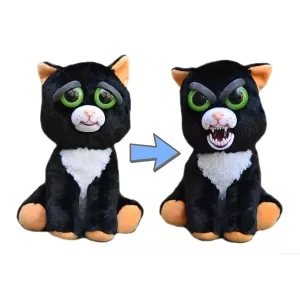 Плюшена играчка Фейсти Петс, Черна котка